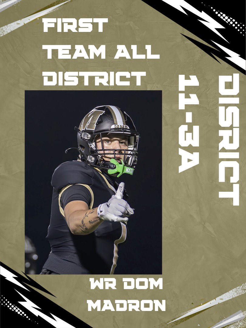We could all see it coming. <a href="/DominicMadron3/">Dominic Madron</a>  back to back 1st team all-district!
Going to be hard to replace a committed and consistent player like him!
#MMP
#MakeMcgregorProud