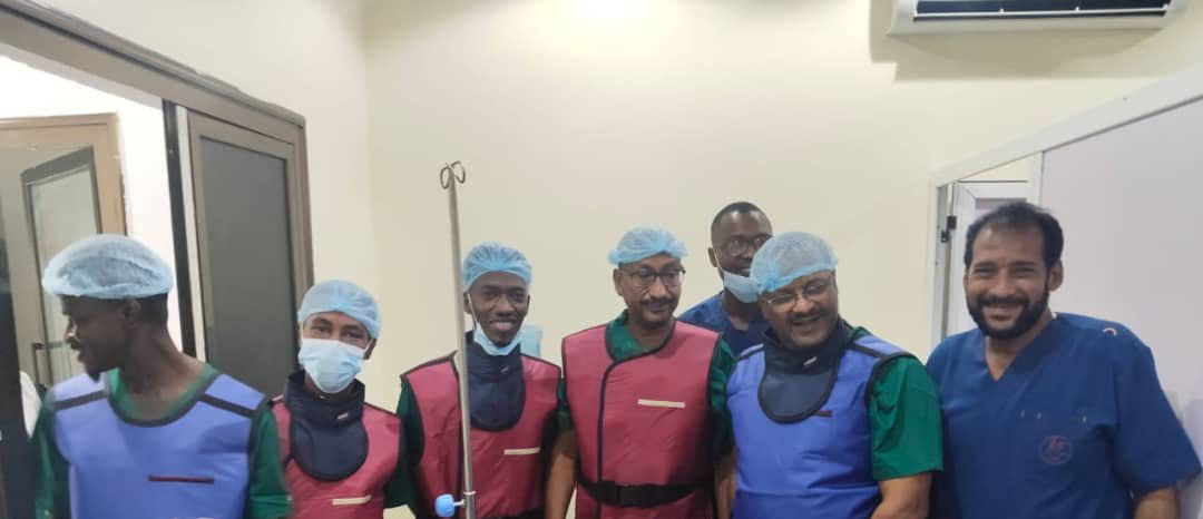 #سيعود_وسنعود  اجراء أول عملية قسطرة بمركز القلب ببورتسودان أمس الجمعة