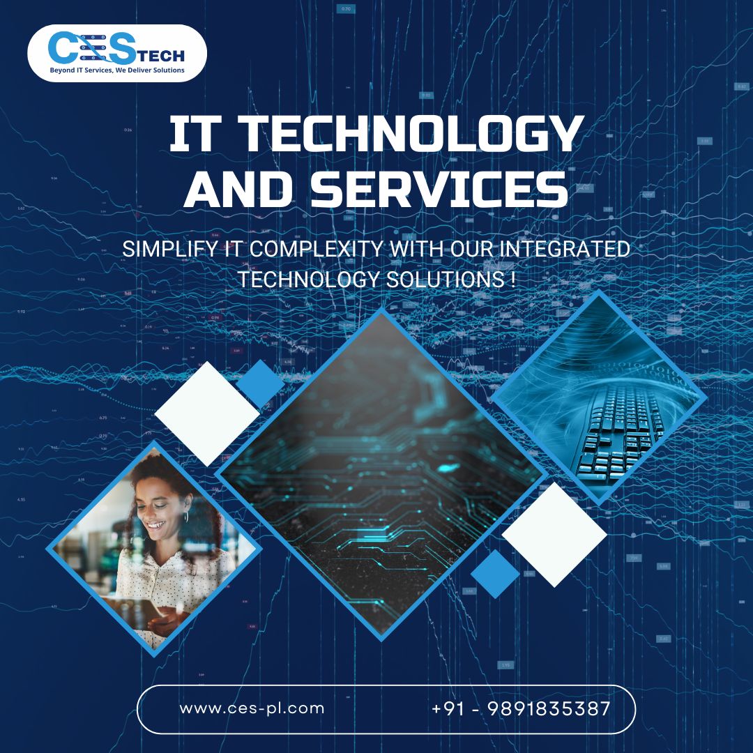 ces_noida's tweet image. Simplify IT complexity with CES Tech’s integrated technology solutions. Let’s build smarter, secure &amp;amp; stronger technology together.
#CESTech #ITServices #TechSolutions #DigitalInnovation #SecureIT