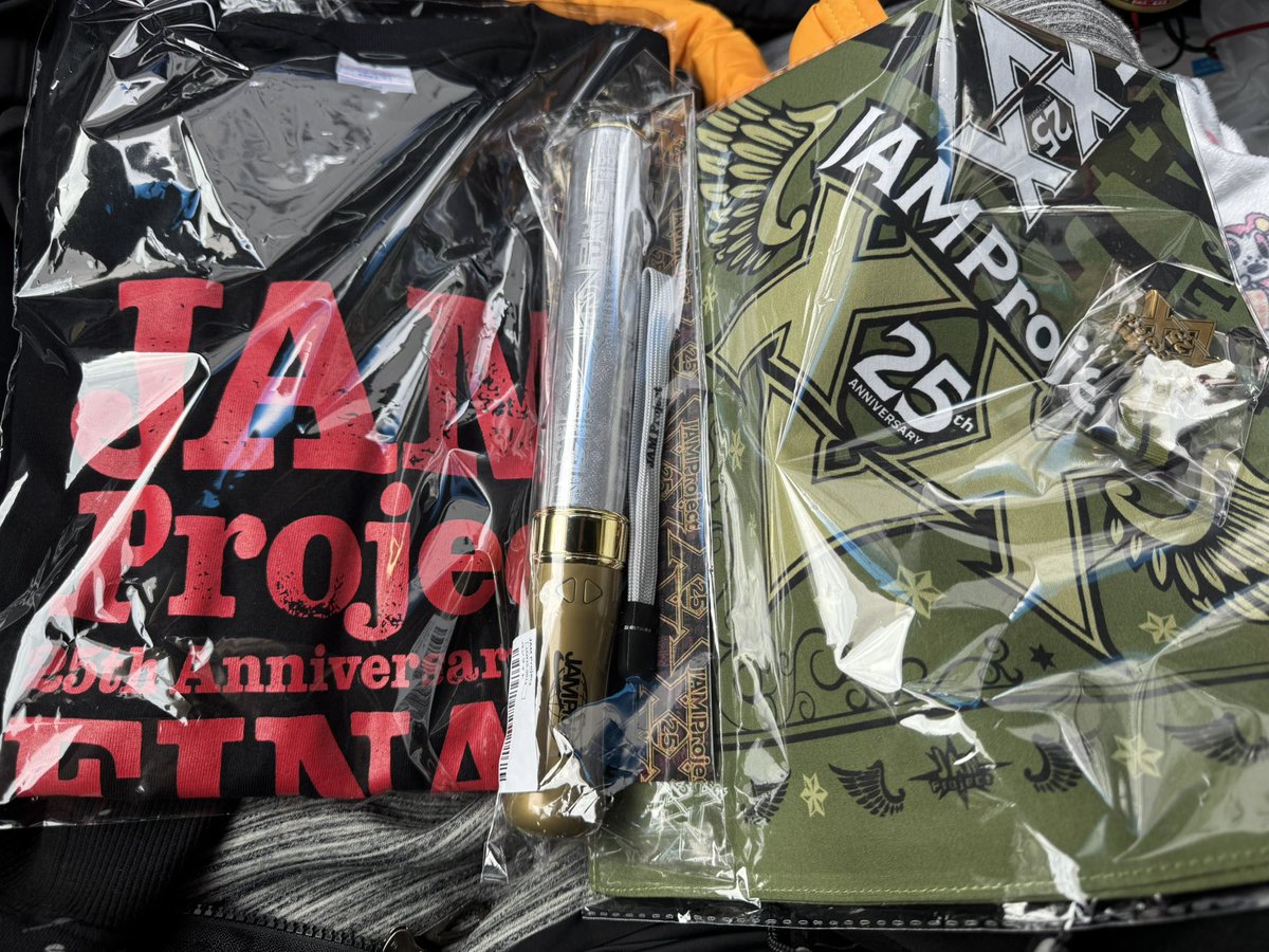今日は、jam projectの25周年ライブや！！ むちゃむちゃ楽しみ(○ ˃̶͈̀