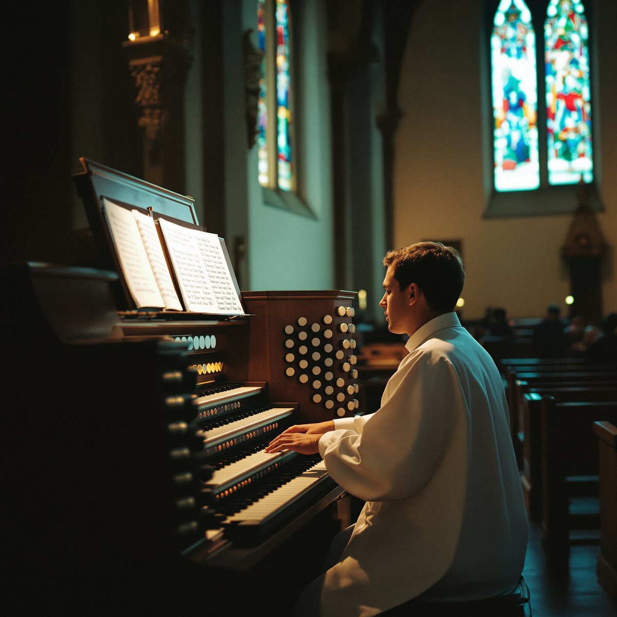 Gm All, My 🎶 of the day - Mendelssohn Fugue in Bb (piano version is more impressive)