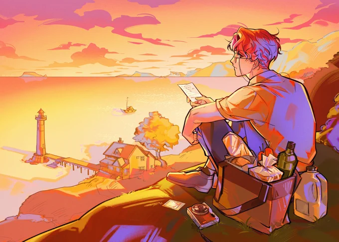ขอบคุณสำหรับพื้นที่ค่า ฝากผลงานด้วยนะคะ วาดทุกอย่างที่อยากวาด อาจจะดูยำเร้กน้อย