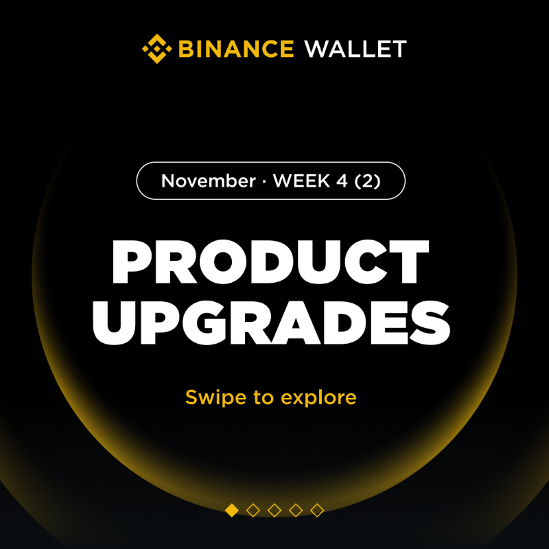 BinanceWallet's tweet photo. Check Out Binance Wallet Updates &amp; Join the Giveaway!

-Portfolio Overlay
-Sidebar for P&amp;L &amp; Trader Details
-Meme Rank Revamp
-Tokenized Stocks

💰 50 Users × 20 USDC
1️⃣ Follow @BinanceWallet 
2️⃣ Like &amp; RT 
3️⃣ Comment your favorite update👇

Winners announce in 7 days!