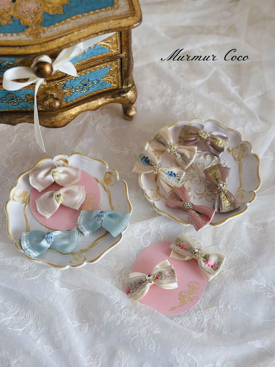 MurmurCoco's tweet image. #ドルパ54
リボンのヘアクリップもご用意しました✨
ヘアのアクセントに、ぜひお使いください。

#murmurcoco