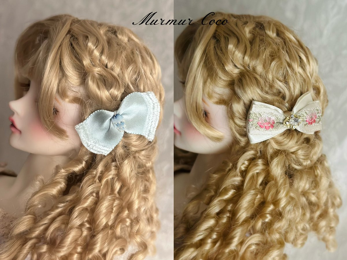 MurmurCoco's tweet image. #ドルパ54
リボンのヘアクリップもご用意しました✨
ヘアのアクセントに、ぜひお使いください。

#murmurcoco