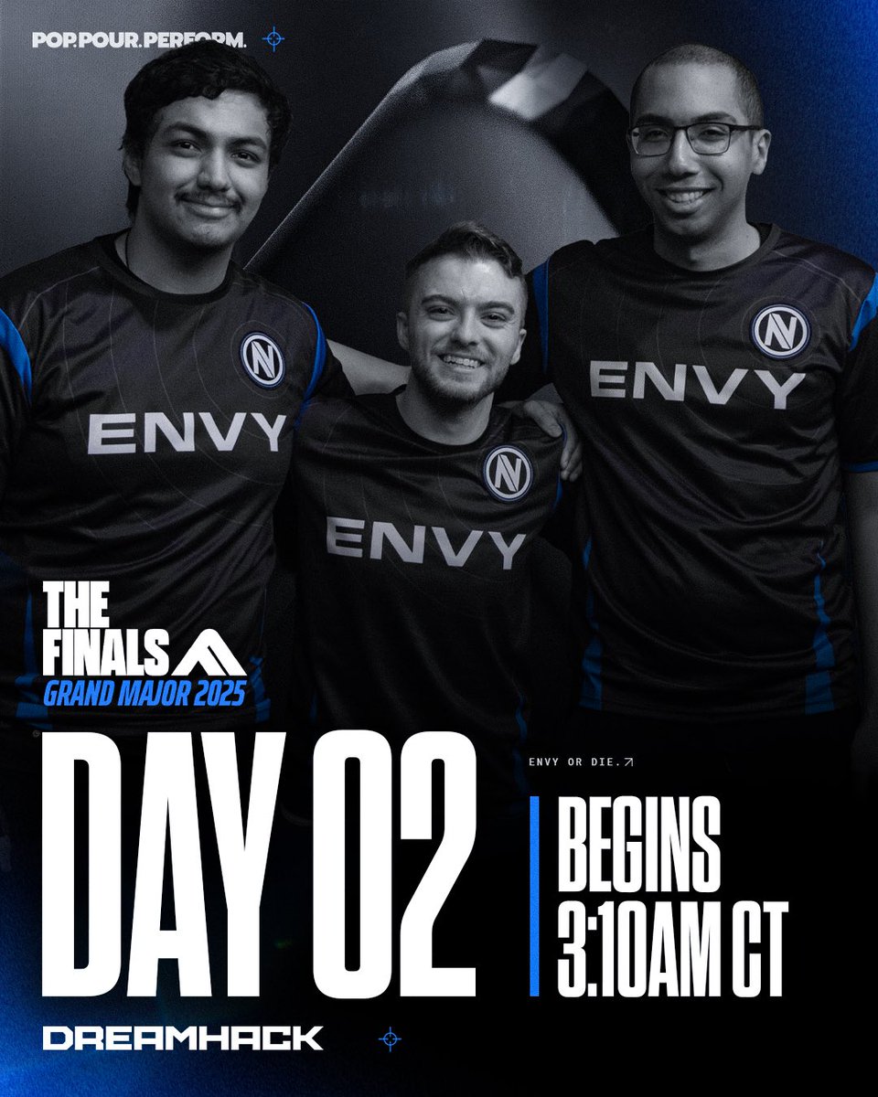 Envy's tweet image. Championship Saturday is here. 

#TGM25 #EoD