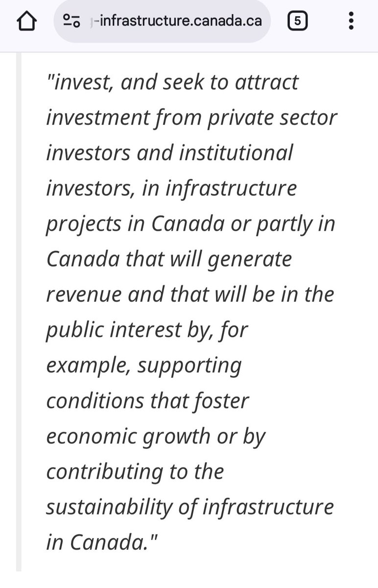DeceitindrugsU's tweet photo. @Gusinalberta After 10 yrs, the Canada Infrastructure Bank failed in helping grow Canada's economy.

#MajorProject
#BuilBig
#generationalInvesting https://t.co/COMUN1c79A