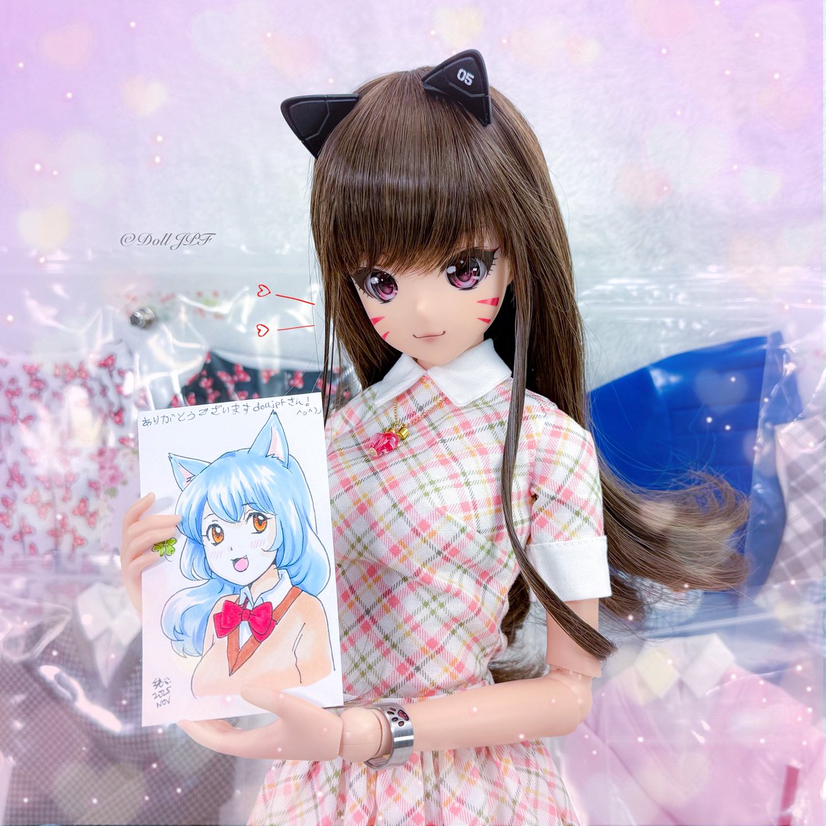 AndroidPDF's tweet image. 結ちゃん:@puppy52 さんの新しい可愛い洋服👗が届いたにゃ〜っ！ฅ(Φ∀Φ)ฅ✨

Yui-chan: My new cute outfits 👗from @puppy52 arrived  meow! ฅ(Φ∀Φ)ฅ✨

#puppy52dolls  #smartdoll #smartdollprowess #smartdoll結 #catgirl #dolljpf