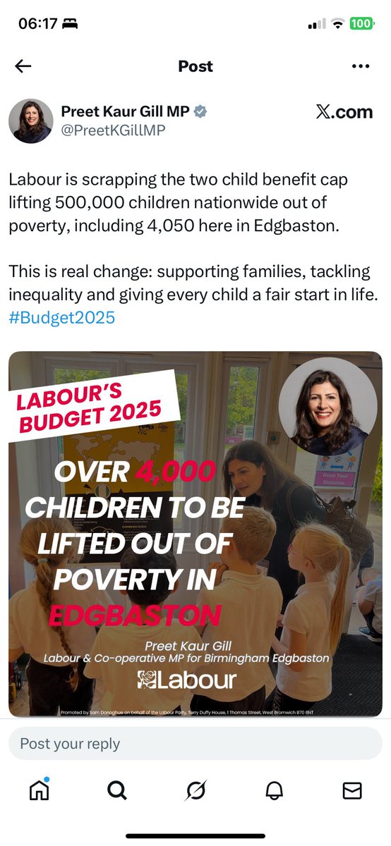 martinibrooks's tweet image. A reminder that in July 2025 @PreetKGillMP voted to retain the two child benefit cap. She also voted for the Universal Credit/PIP cuts that will result in further hardship  for people who are disabled and to scrap  #WinterFuelPayment to pensioners.