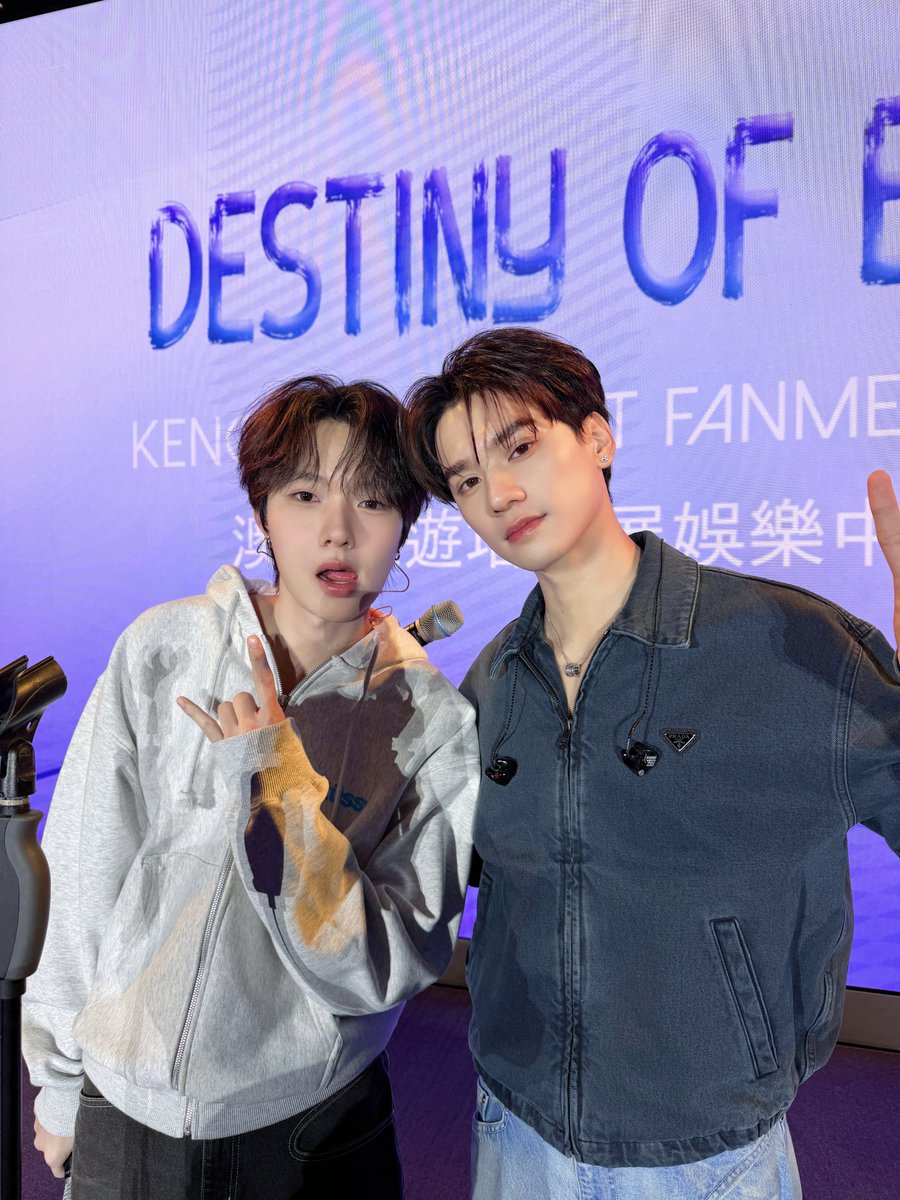 DomundiTV's tweet image. บรรยากาศรอบ SOUNDCHECK ของ “เก่ง” @harit_keng และ “น้ำปิง” @nampingnapat ในงาน Destiny Of Eternity KengNamping 1st Fan Meeting In Macau ✨️

#KengHarit #nampingster
#domunditv
