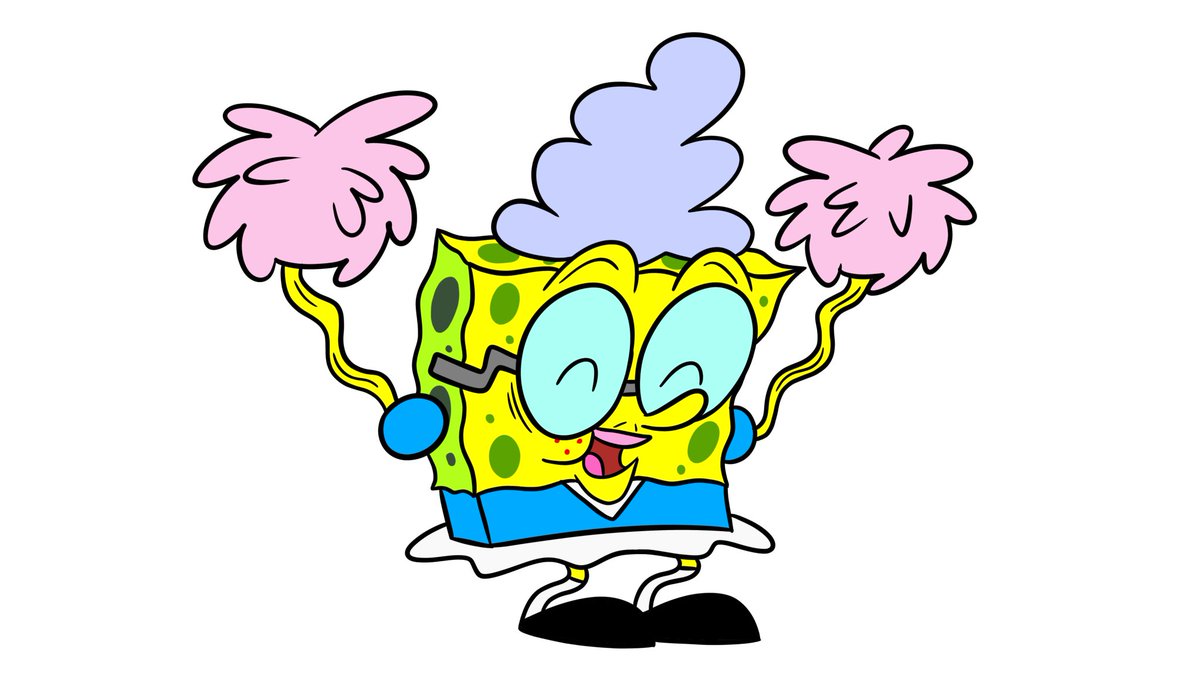 JDone_13's tweet image. Pigskin Pearl

#SpongeBob
