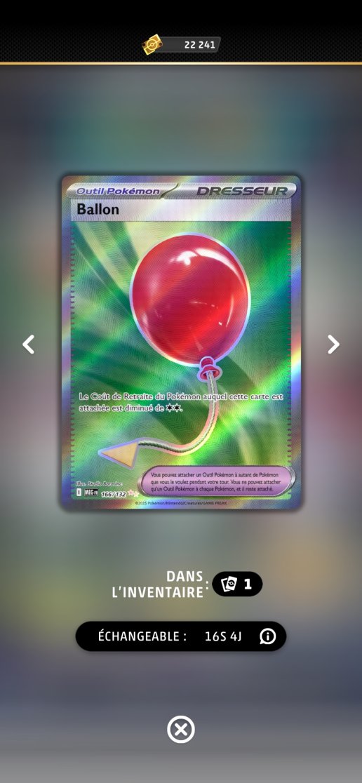 Pokebip's tweet image. #PokemonTCGLive : Nouveau code promotionnel dévoilé !

➡️ FLOATINGABOVE25
➡️ Offre 5 Boosters de l&apos;extension Flammes Fantasmagoriques ainsi que la carte Ballon
➡️ Valide jusqu&apos;au 1er janvier 2026
➡️ Code à rentrer ici : redeem.tcg.pokemon.com/fr-fr/