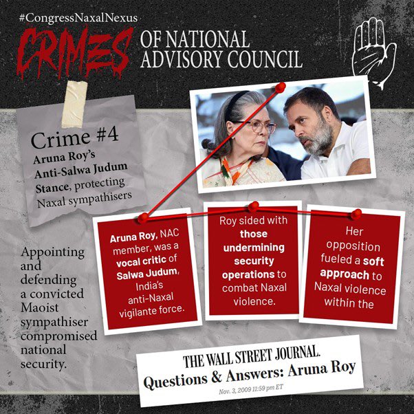 PCMohanMP's tweet image. Congress has a long record of hypocrisy on Naxalism, shielding sympathizers, opposing strong action and giving ideological cover to red extremism. When in power they detain, when in opposition they defend. National security isn’t a switch to turn on and off. #CongressNaxalNexus