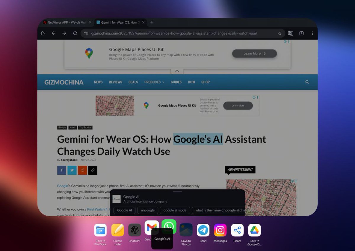 sunnny1583's tweet image. Content portal, an upcoming feature for ColorOS/OxygenOS 16 devices.
Kinda similar to Origin Island but at the bottom instead of the live alerts.
#ColorOS16 #OxygenOS16