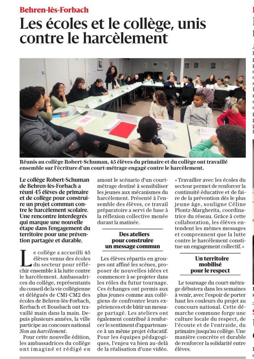 Cité éducative de Behren-lès-Forbach tweet media