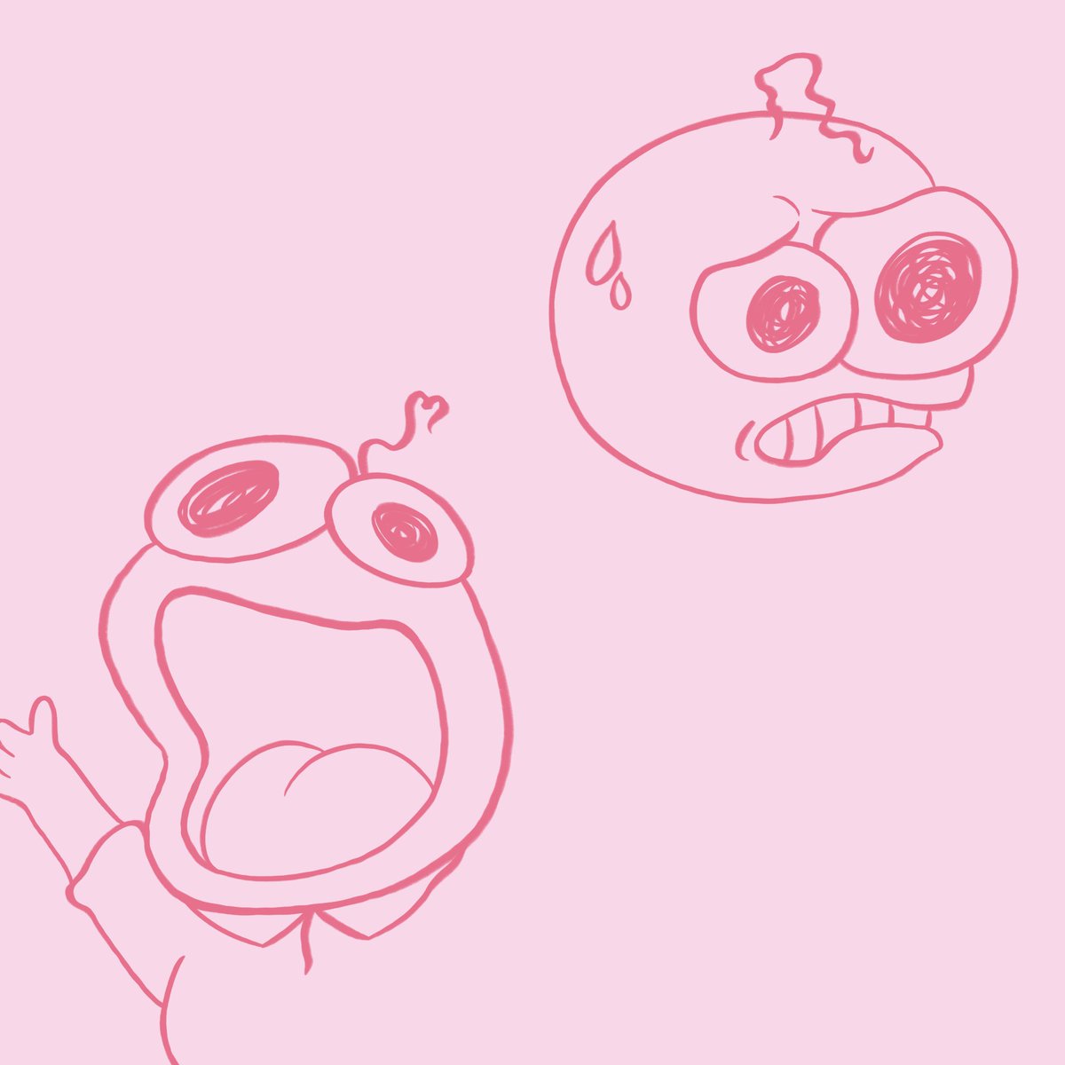 buontificate's tweet image. Spitting him out onto my screen #smilingfriends #pim