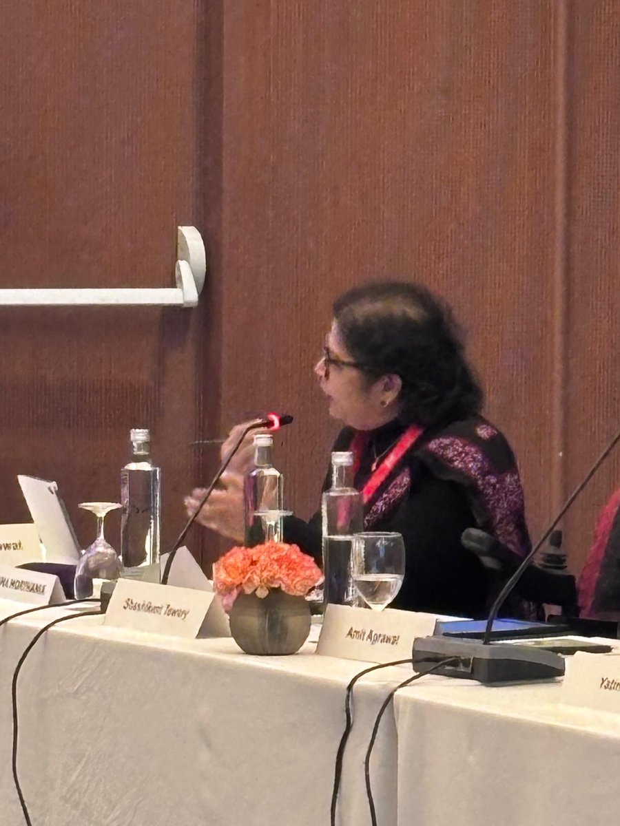 Ms. Sushma Morthania, Director General, India SME Forum, delivers the welcome and opening introductory remarks at GST Samvaad 2025.

She highlights the need for open dialogue, simplified compliance mechanisms, and a stronger partnership between MSMEs and policymakers as we begin