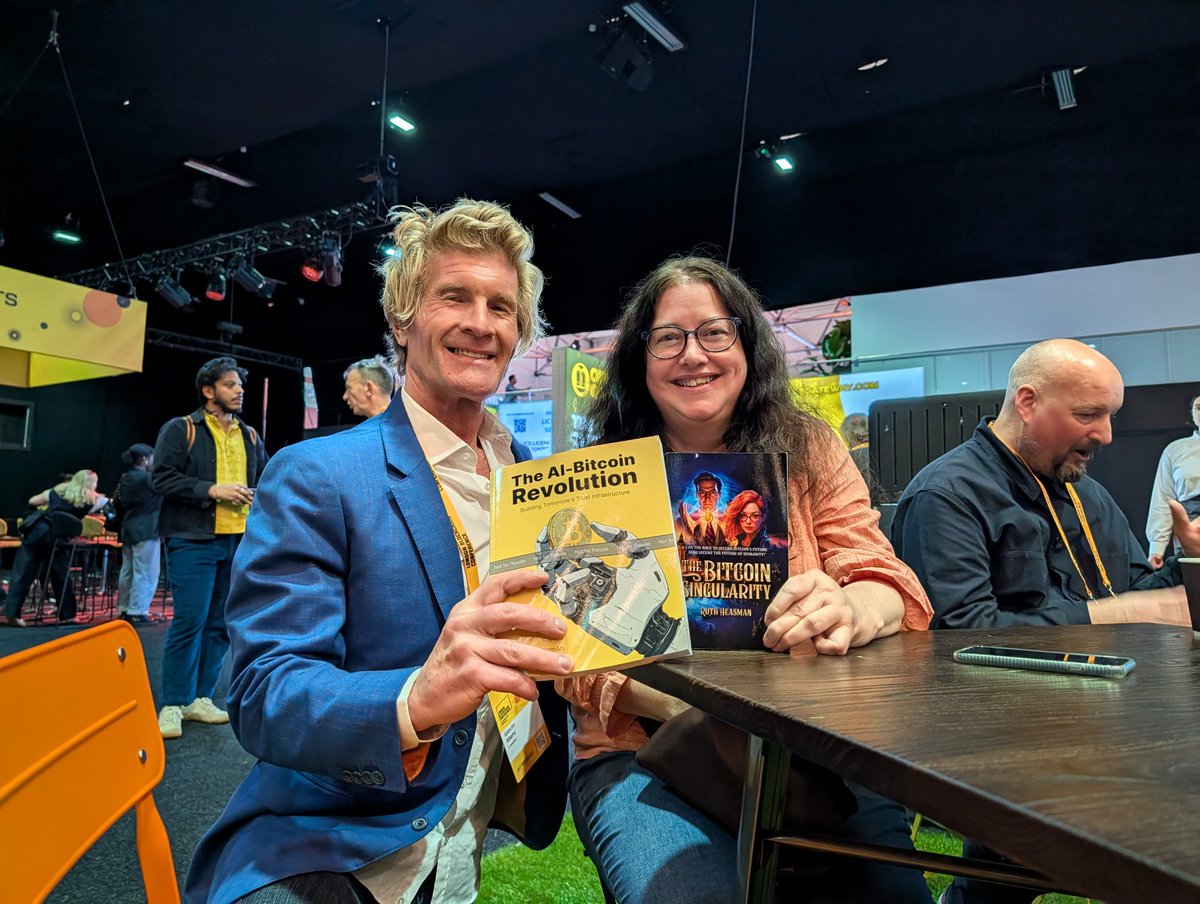 Learning so much about 'anchoring intelligence', including LLM vibe coding and how to run a dev team with Claude; <a href="/ruthheasman/">Ruth Heasman 🌳🌷🦚🐉😃</a> even predicted the Bitcoin Palace in "The AI-Bitcoin Revolution ... " before it existed in real life.