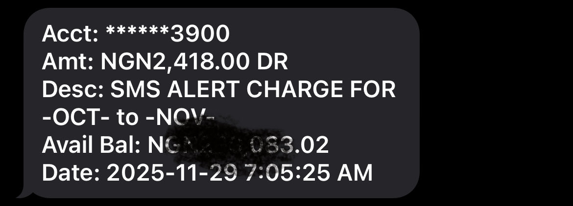 OfficialCookey4's tweet photo. I am so unhappy with @gtbank like for real???
Debiting this amount on SMS charge?? Very ridiculous. Meanwhile my other banks are sending me birthday wishes on this day of my birthday. I’m really disappointed at @gtbank you guys need to do better. https://t.co/5L2Fn2U1Mr