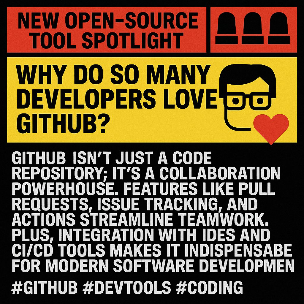 Alevsk's tweet image. Las GitHub Actions son un pilar clave en el desarrollo moderno. ¿Por qué? Automatizan flujos de trabajo como pruebas CI/CD, despliegues y más. Ejemplo: una acción puede compilar tu código en cada *pull request*. Configura operaciones en un archivo YAML. #DevOps #GitHub