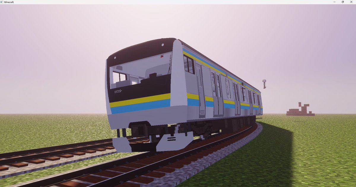 早速E233系房総色完成 素材提供：ときわ、りょ様 #鉄道アドオン #mtc_ss