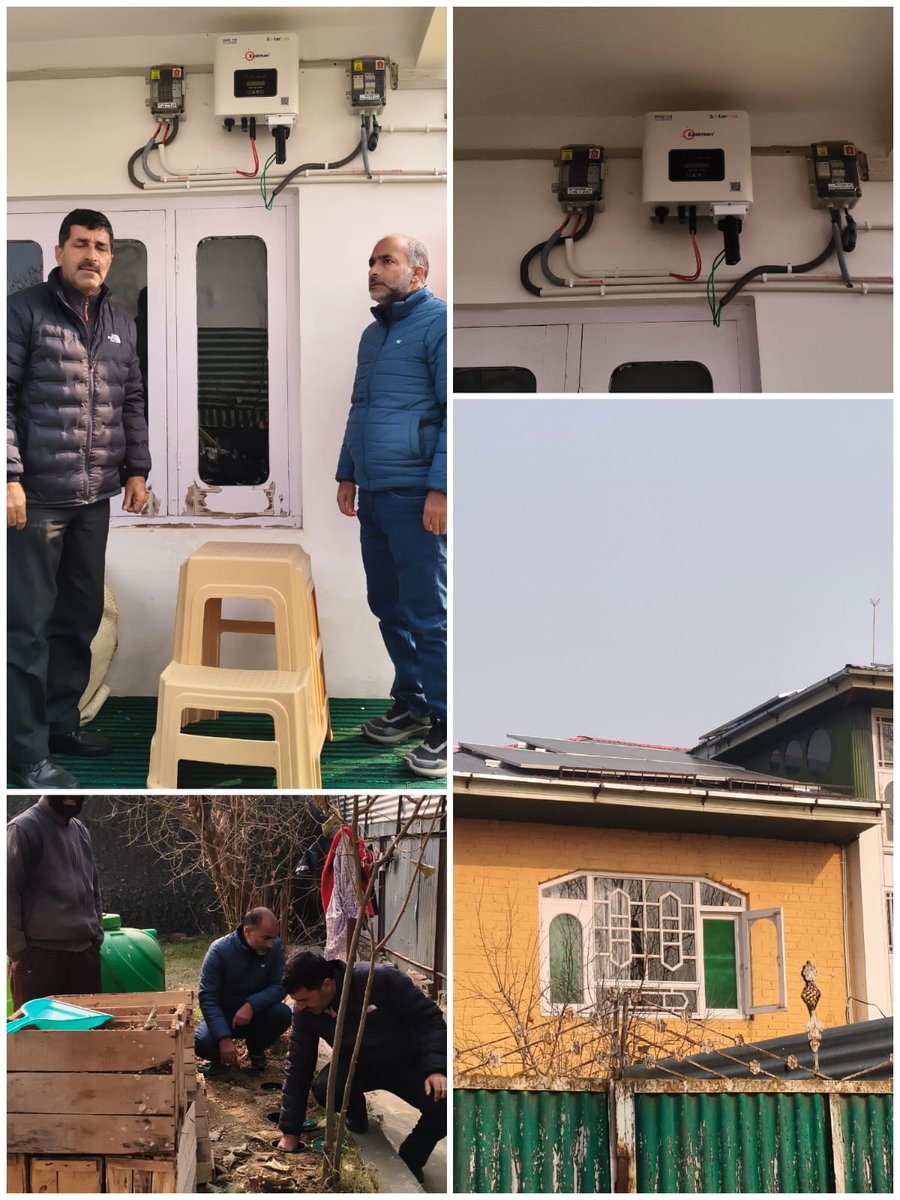 kpdcloffice's tweet image. Empowering Kashmir with clean energy 

Post-installation inspections completed for 5kWp SRT at Warpora (ESD Sopore) and 3kW SRT at Fatehpora (SD Baramulla-1st)

#SolarKashmir #RenewableEnergy #GreenPower #Sustainability #SolarRevolution #KPDCL