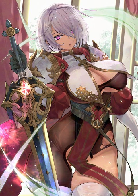 しびら(@civila123)さんのOC褐色女騎士さん描かせていただきました
全年齢対応版なので
えちちなの見たい人はskebの方に 