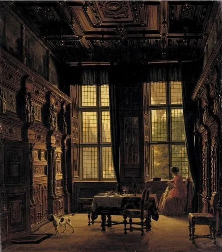 Heinrich Hansen • Interior, Copenhague • c. 1888
