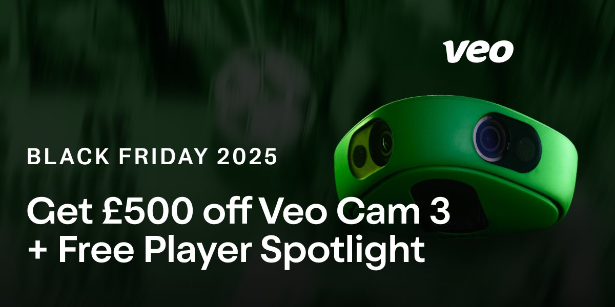 IsthmianLeague's tweet image. isthmian.co.uk/articles/veo-b… Veo Black Friday Offers- end this weekend

Save big on Veo Cam 3 and Veo Cam Go- but hurry!

#IsthmianLeague #PitchingIn #Veo