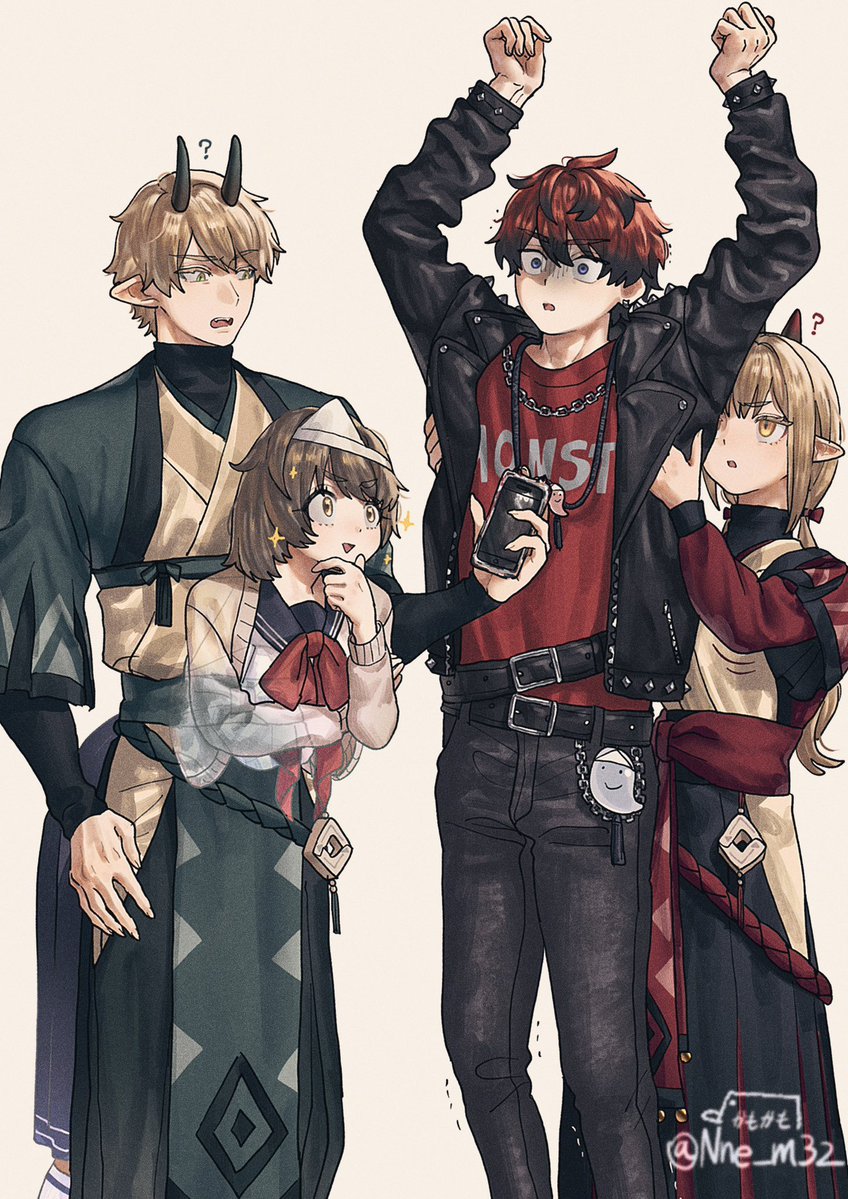 Nne_m32's tweet image. #秋の創作クラスタフォロー祭り
#絵柄好みって人にフォローされたい 

12月じゃないのでまだ秋…🍂
男女にケモに人外に…色々好きで描いてます✏️
(全反応巡回いたします！よろしければ是非！)