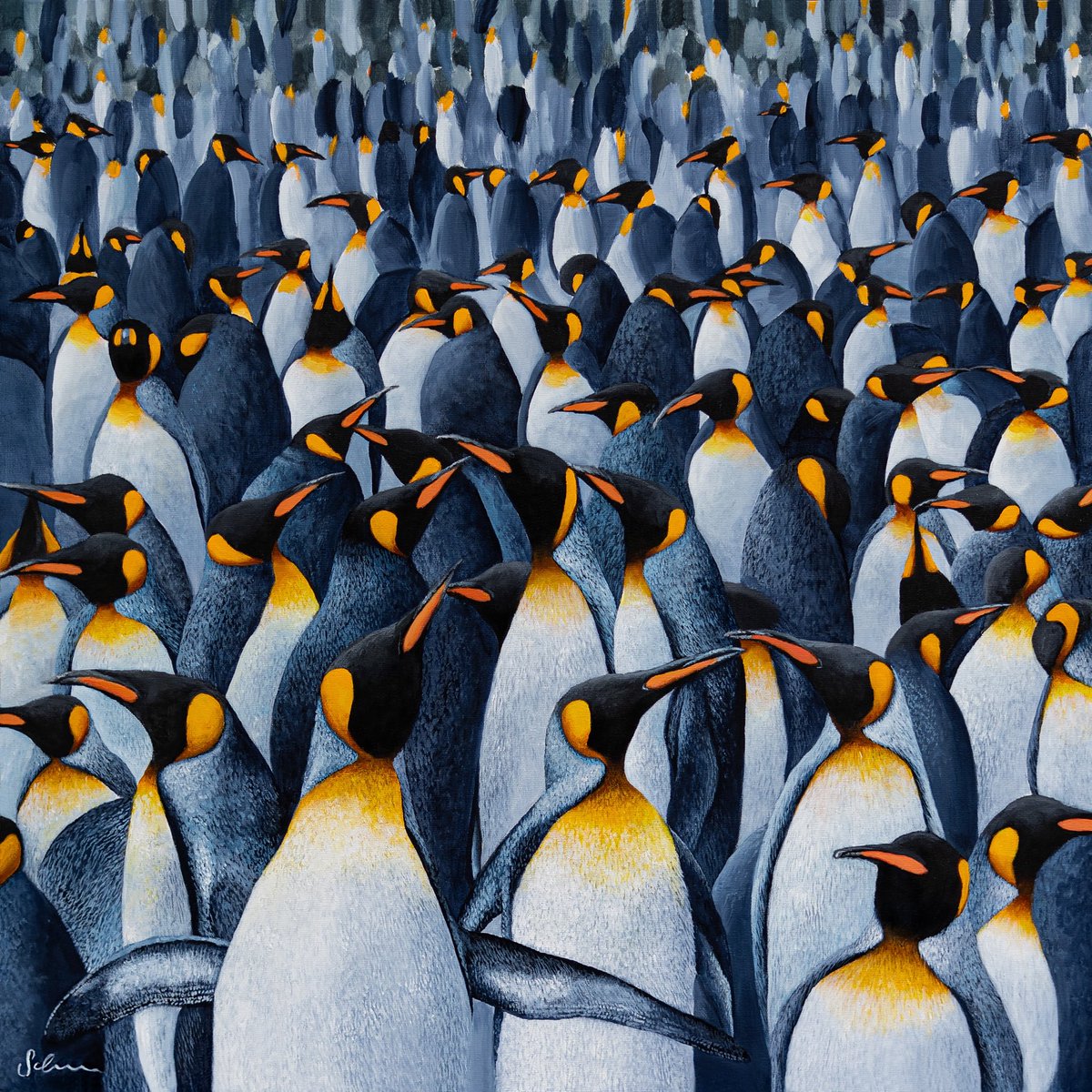 sophiegreenart's tweet image. I have a one-of-a-kind test proof print of ‘Parliament’ that is available to purchase. Signed and stamped with a certificate of authenticity. 

50x50cm, £320 

Please email enquiries@sophiegreenfineart.com if interested in purchasing.