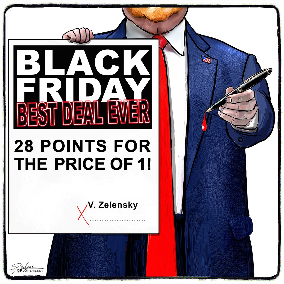 #Trump #Zelensky #Ukraine #Deal #BlackFriday <a href="/delimburger/">De Limburger</a>