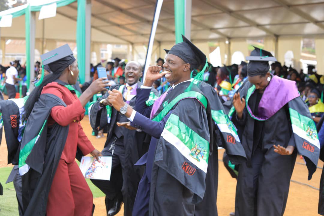 Isabelle002Anku's tweet image. Congratulations to all graduands for their hard work and dedication. Today, we honor your achievements, applaud your perseverance, and look forward to the positive impact you will make in society.
#KIU32ndGrad
