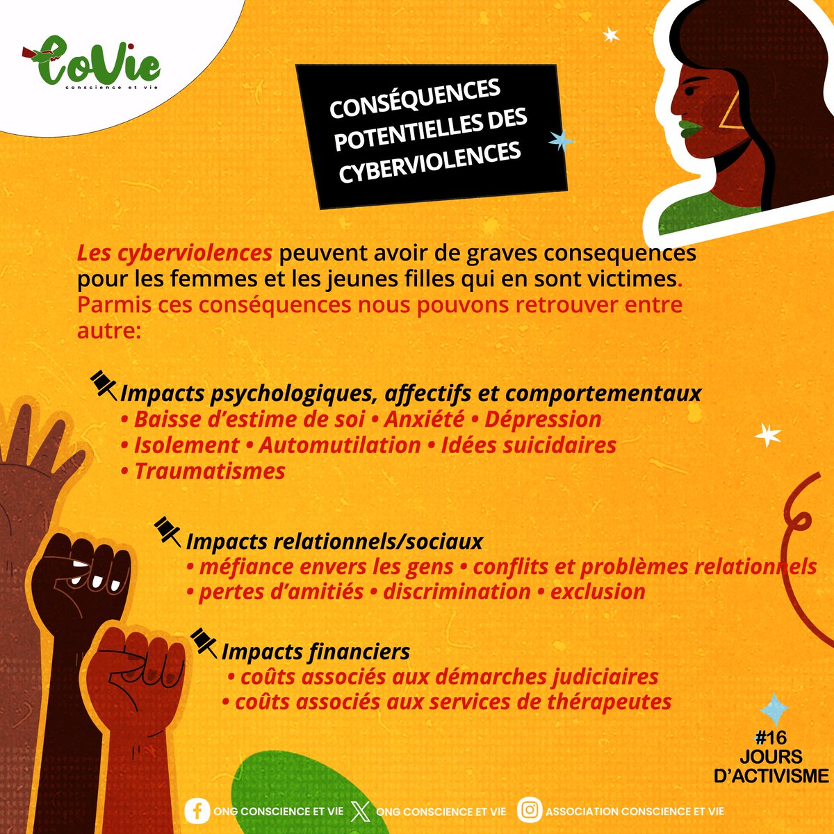 ONG Conscience et Vie ( COVIE ) tweet media