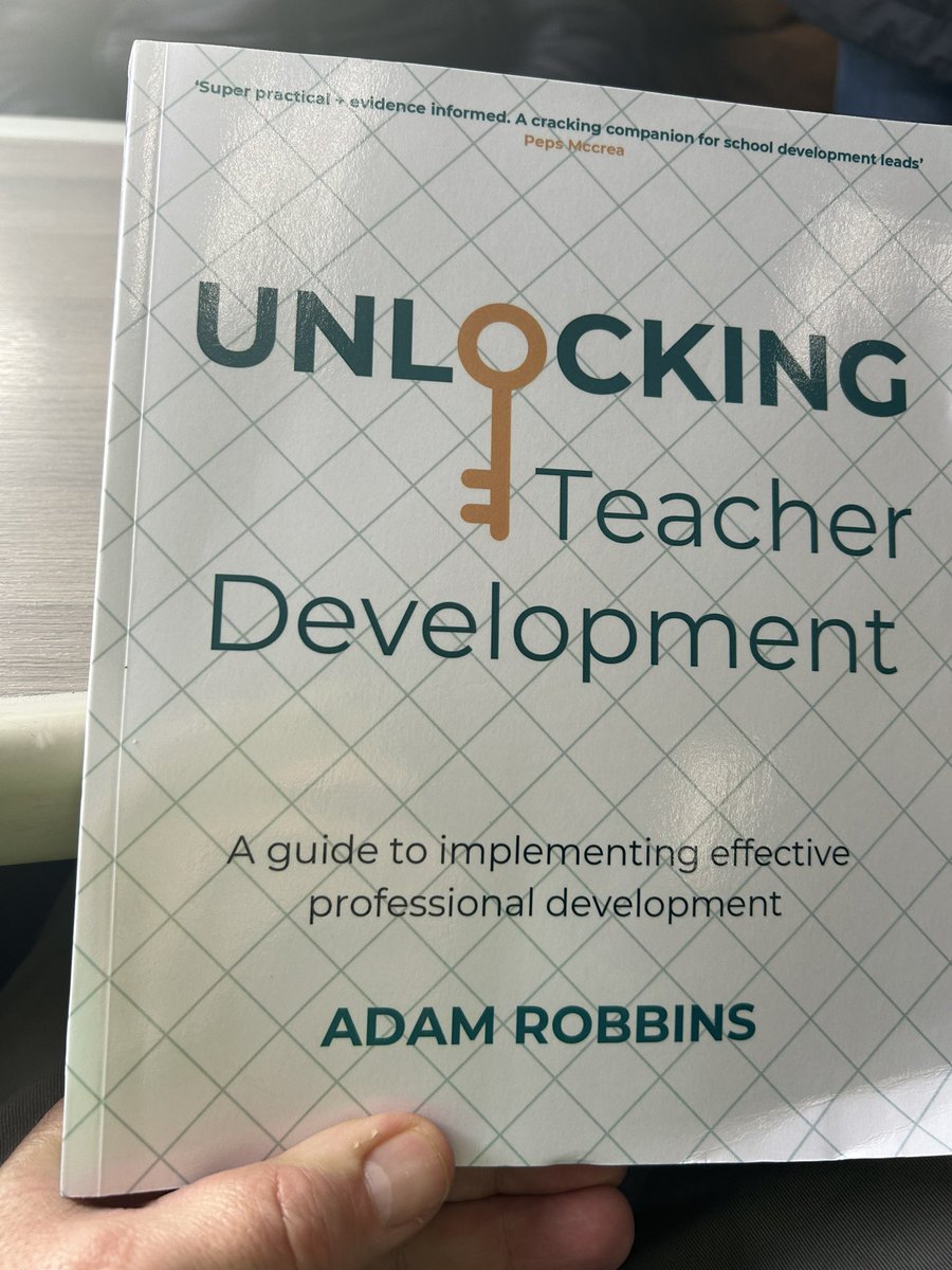 Just read 100 pages of this on a ridiculously crowded train. Such a well conceived book. Giving me some headspace and logistics to think about our current model. Nice work <a href="/MrARobbins/">Adam Robbins</a>