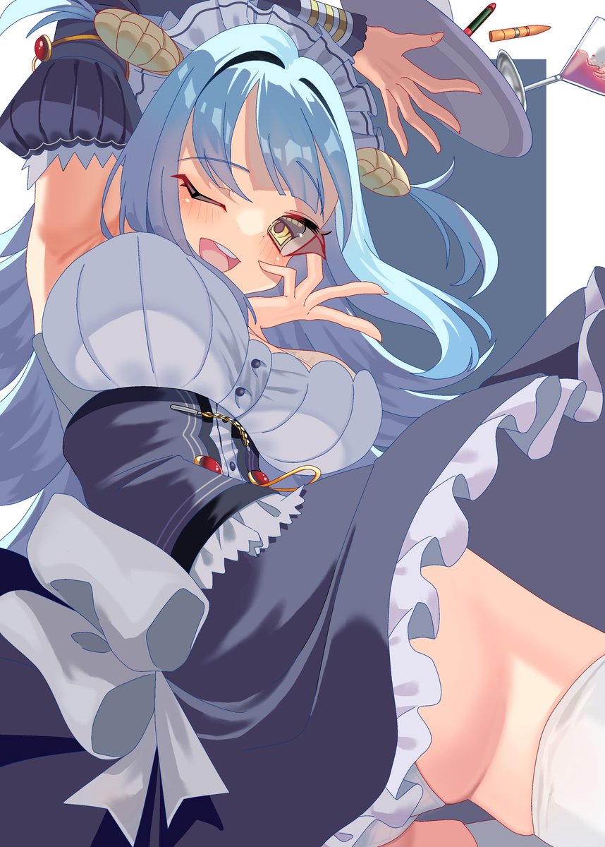 #アズールレーン #AzurLane
アズレンのネプチューンさん描かせていただきました‼︎‼︎
リクエストありがとうございました✌️✨