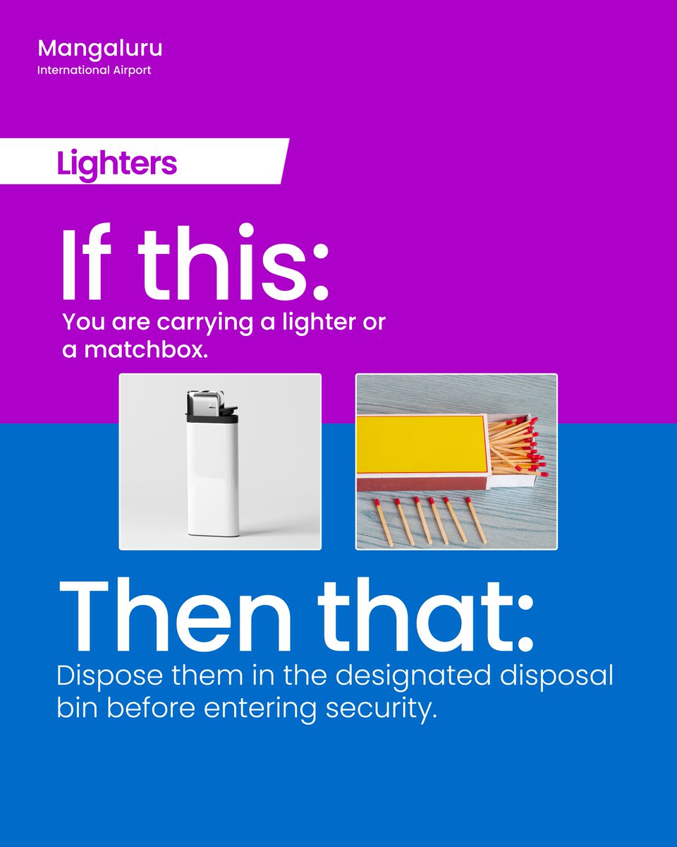 mlrairport's tweet photo. First-time flyers, here’s a checklist for you that will help you save time and breeze through airport security.

#IXE #Aviation #FirstTimeFlyer https://t.co/39dDsOrrSR