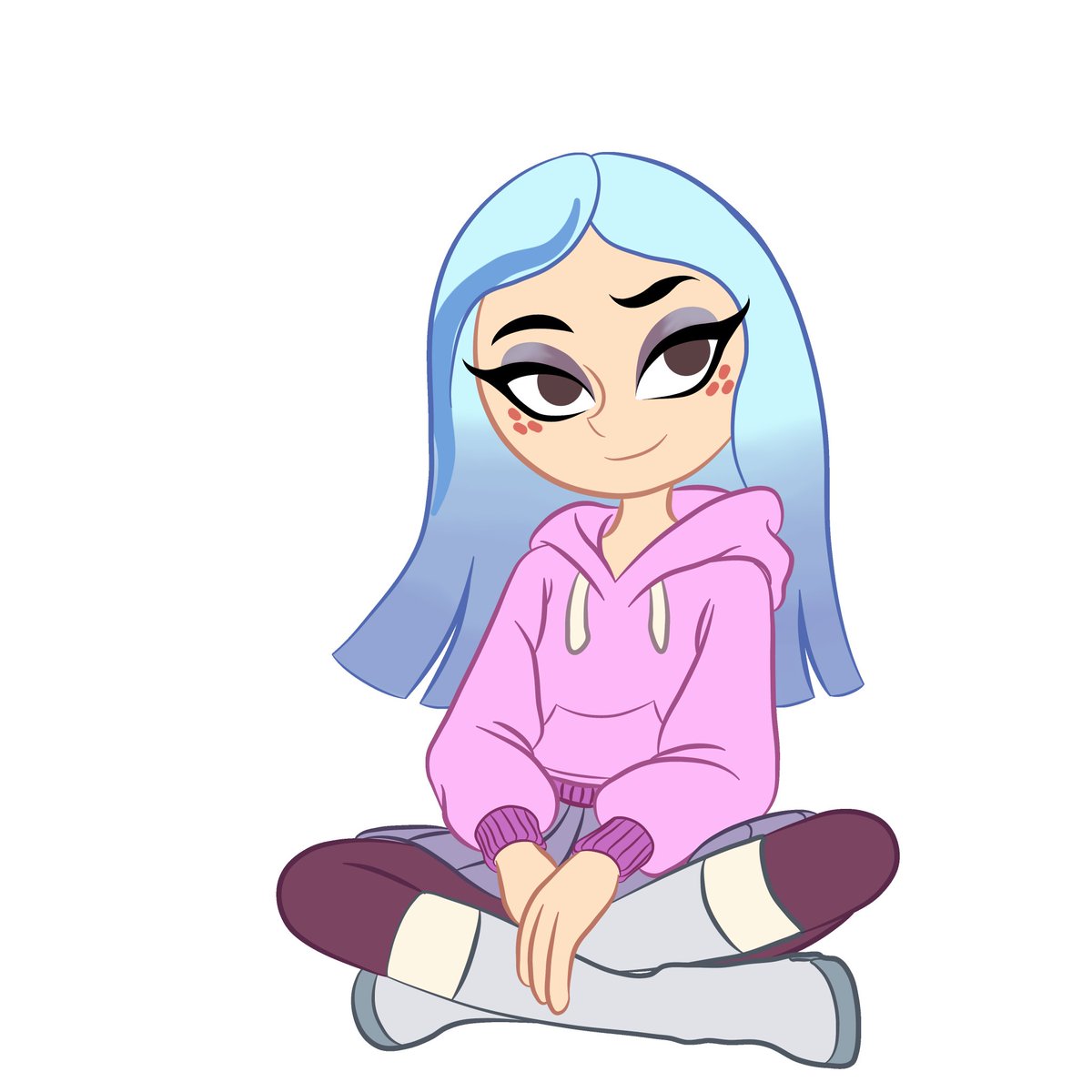 ANDREA 

#theghostandmollymcgee #AndreaDavenport  #fanart #art #イラスト