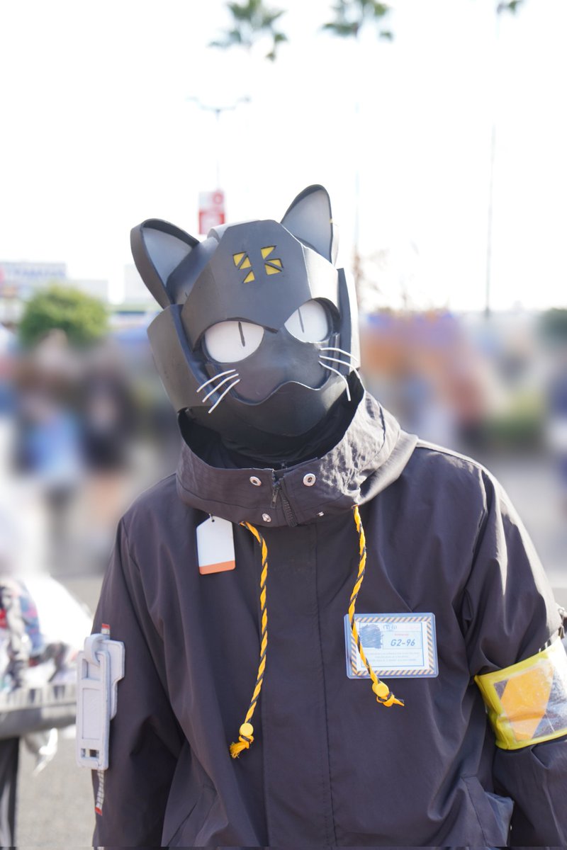 amygdalus_5982's tweet photo. お隣に可愛いネコさんがいらっしゃいましたよ🐈⬛
#2025日本ローカルヒーロー祭
#TBNエージェンシー #G296 https://t.co/0czSFnxere