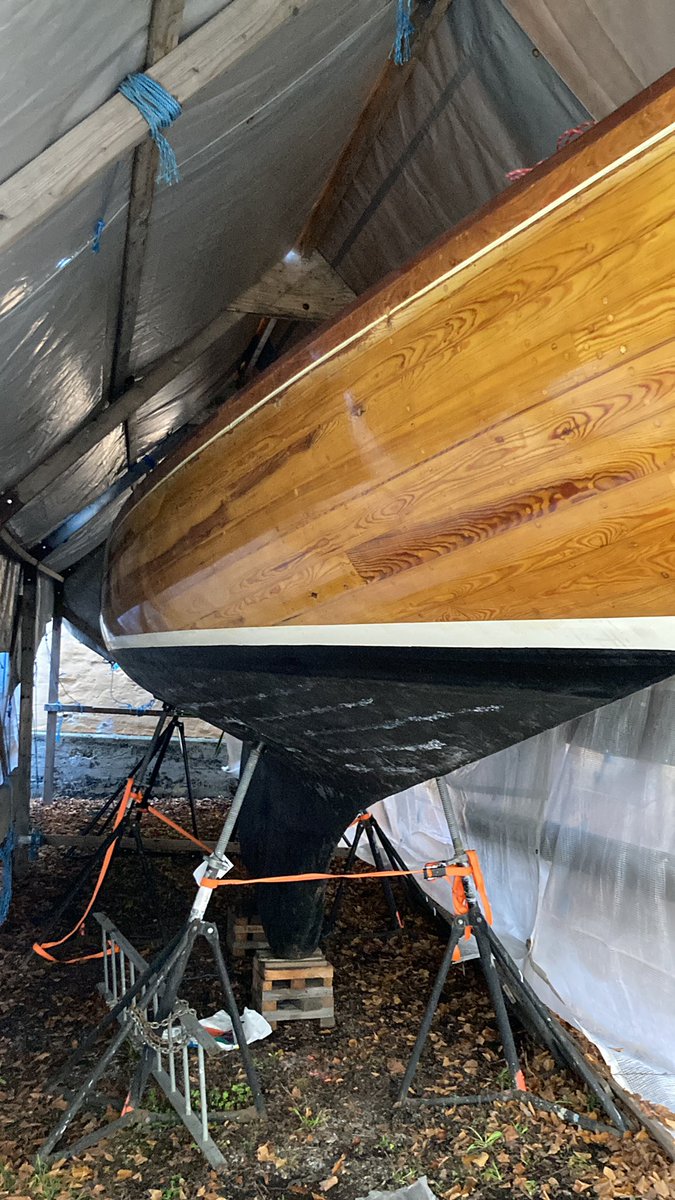 Båtlivet på land är också ett båtliv ⛵️🛠️👨‍🎨❤️