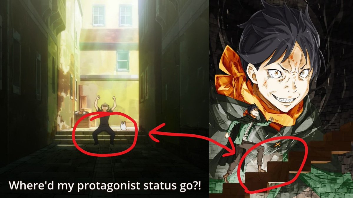 Wait a minute the stairs were foreshadowed all the way back in episode 1 of Rezero!!! 👀