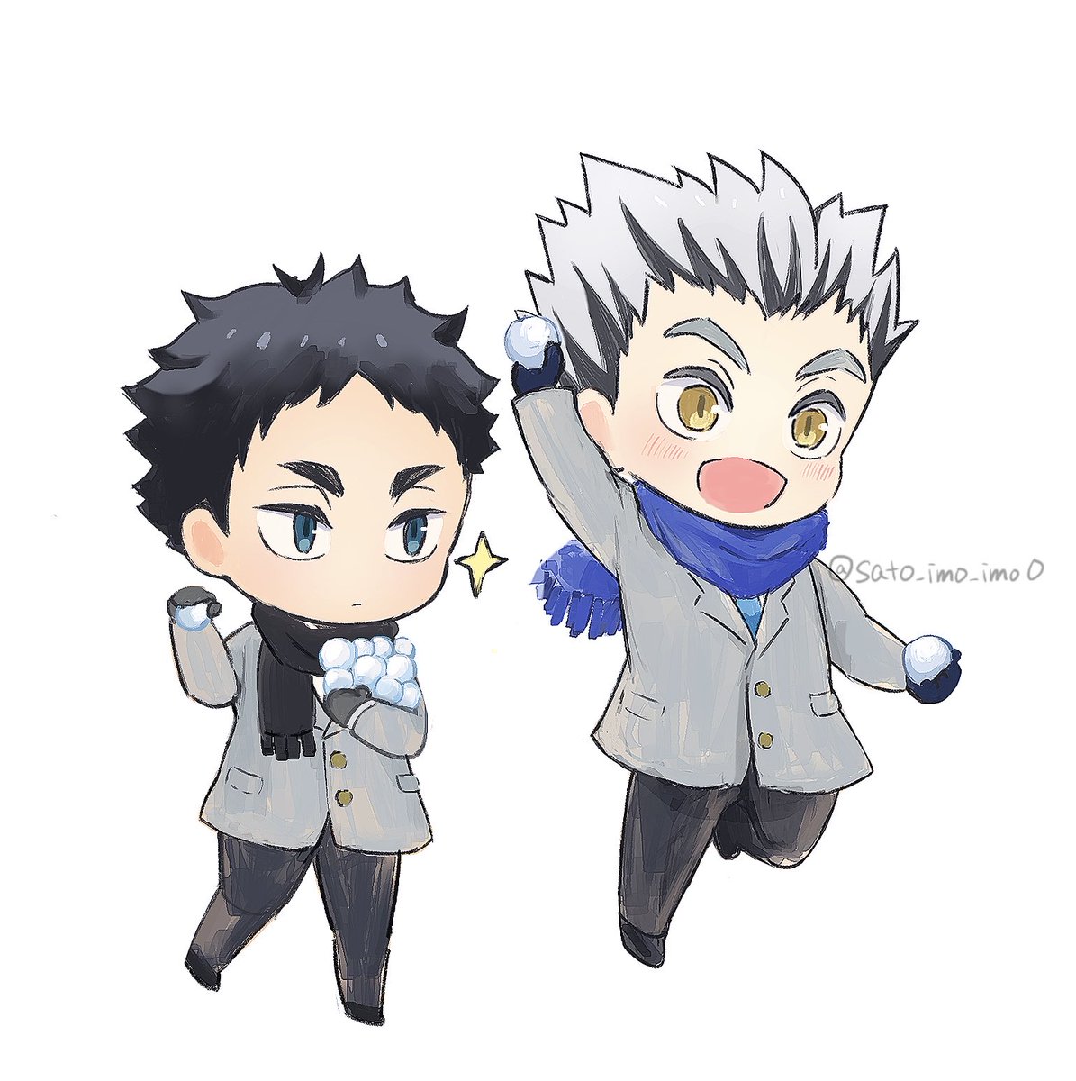 sato_imo_imo0's tweet image. ❄️🦉🦉