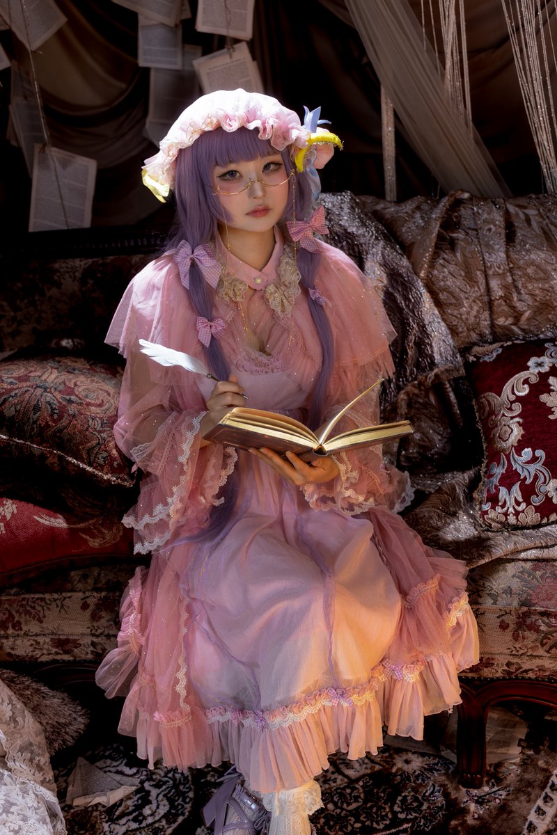 📖🖋️ #東方project #パチュリー #パチュリー・ノーレッジ #コスプレ