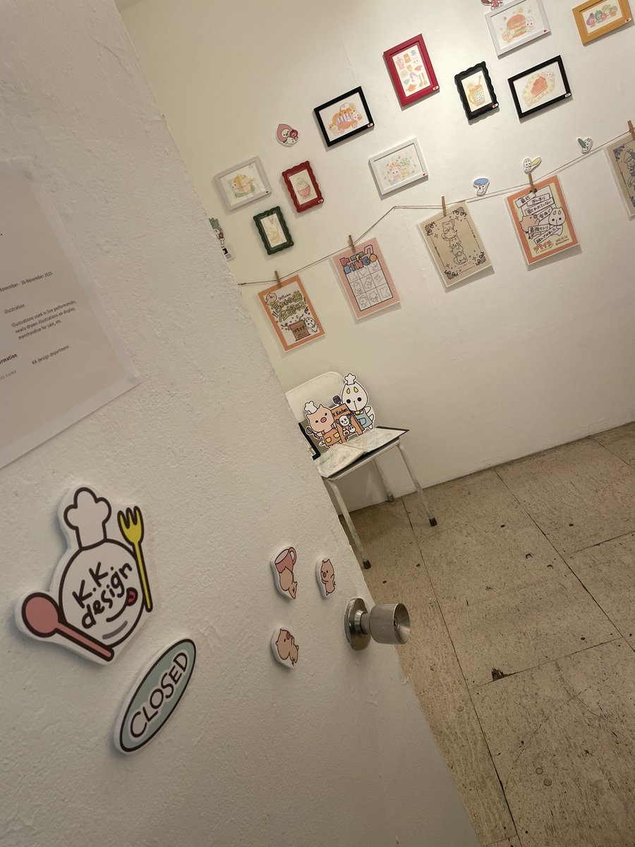 kkdesignbu's tweet image. K.K.デザイン部
第3回 個展『K.Kitchen.』

2日目 無事に終了いたしました！
会場まで足を運んでくださった皆様、ありがとうございました✨

明日の最終日は11:00〜18:00と時間が短くなってますので来る予定の方は、お気をつけてお越しください‼️

お待ちしております(^^)

 #kudokimu
