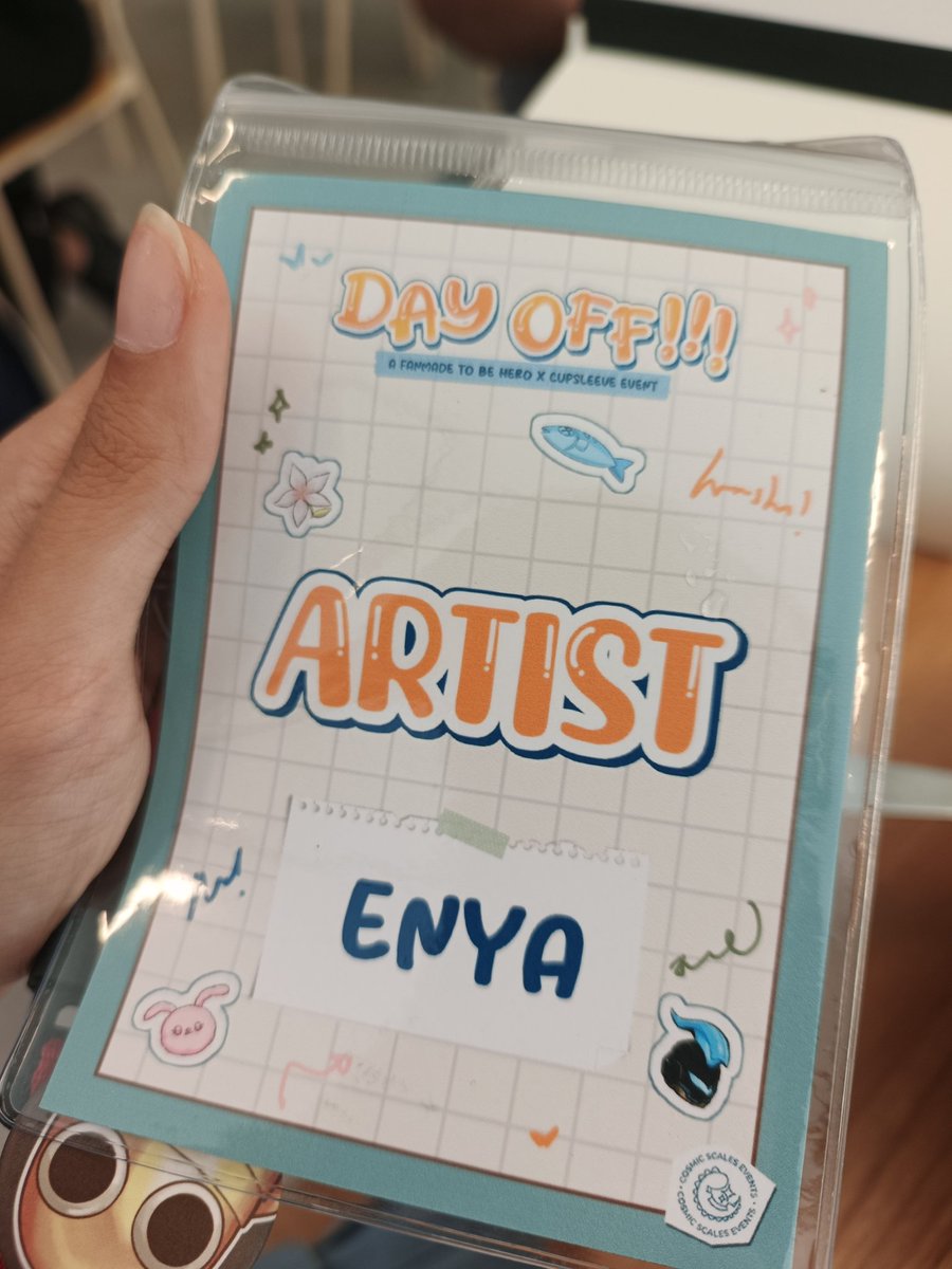 Enya ∆ StickerconMNL Honeycomb Lane! Table 26 tweet media