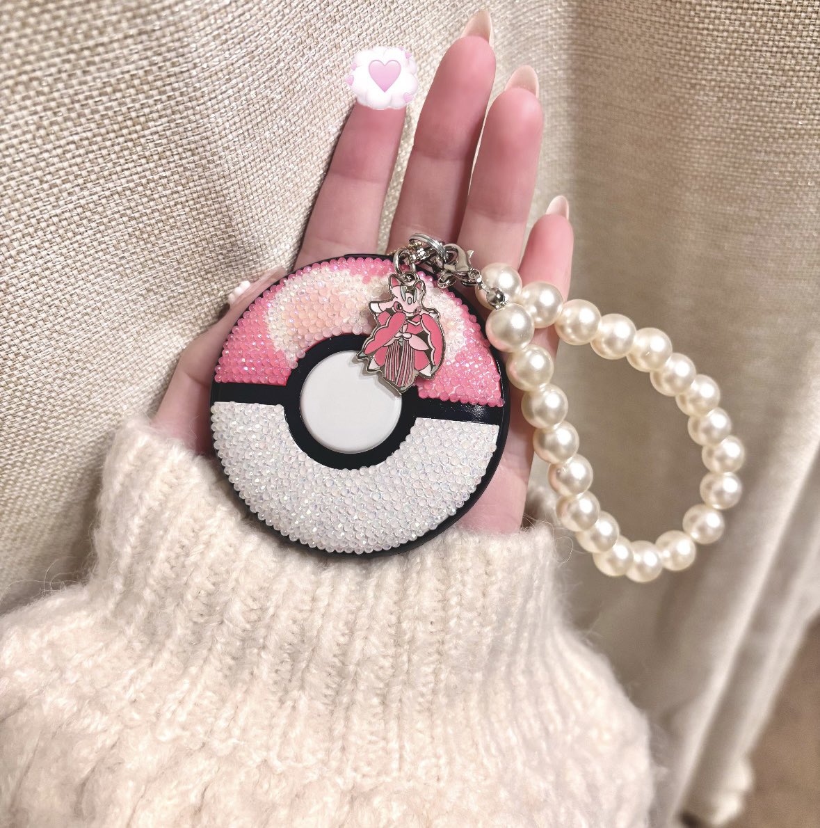 im87chan's tweet image. ラブボなプラプラさらに可愛くなった꒰ᐡ⸝ɞ̴̶̷ ·̮ ɞ̴̶̷⸝ᐡ꒱ᰔᩚ
ポケモンのチャームは気分によって変えるんだ🧏🏻‍♀️
今日はラランテスにしてた🌱🎀