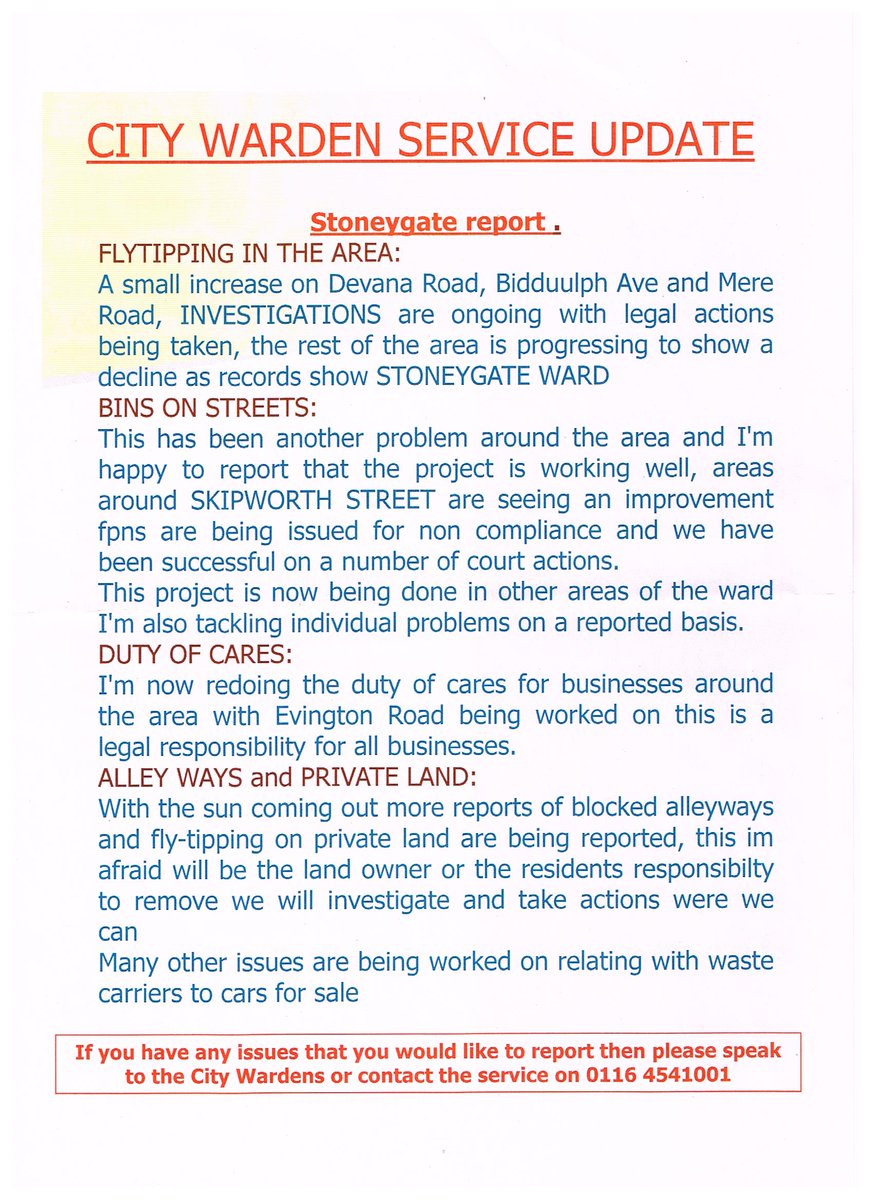 Evington Footpath tweet media