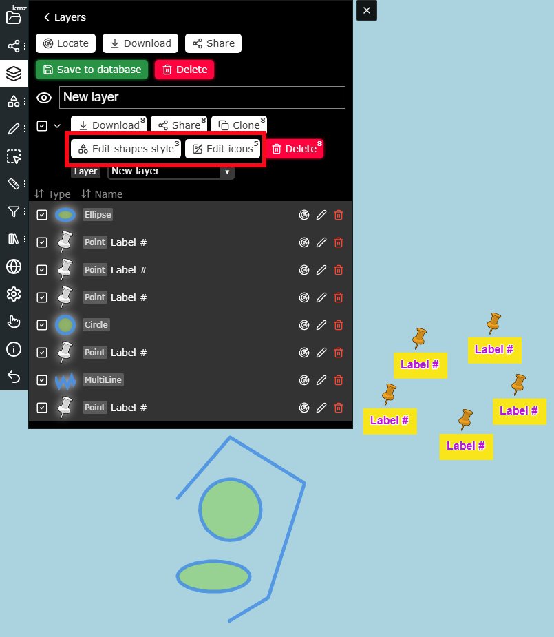 kmzmap's tweet image. Update on kmzmap.com

You can now edit multiple features at once. Select items on the layer page or in selection mode, then change their shapes, styles, text or icons.

#MultiEdit #EditMultiple #MapEditing #GIS