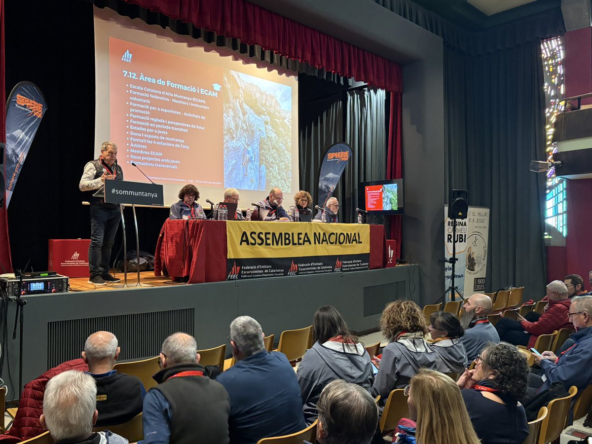 La formació, la comunicació i els sistemes expliquen per on passarà el projecte d’aquest 2026 a l’ #agefeecrubi, abans de començar la proposta de pressupost del pròxim exercici. 

#sentlamuntanya #sommuntanya