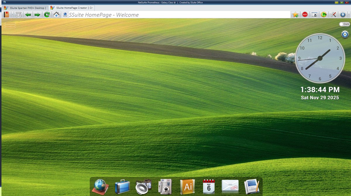 SSuiteSoftware's tweet image. The HomePage everybody wants in their browser... 🏄‍♂️

Look closely... 👀🔥

No Ads, No Sponsored Links, No unnecessary Junk! 🤨😏

Just pure modern simplicity, speed, and TOTAL Privacy! 🔐🛡️🤫

Whether you are starting or just opening a NEW TAB! 📑 😉

netsurfer.ssuiteoffice.com